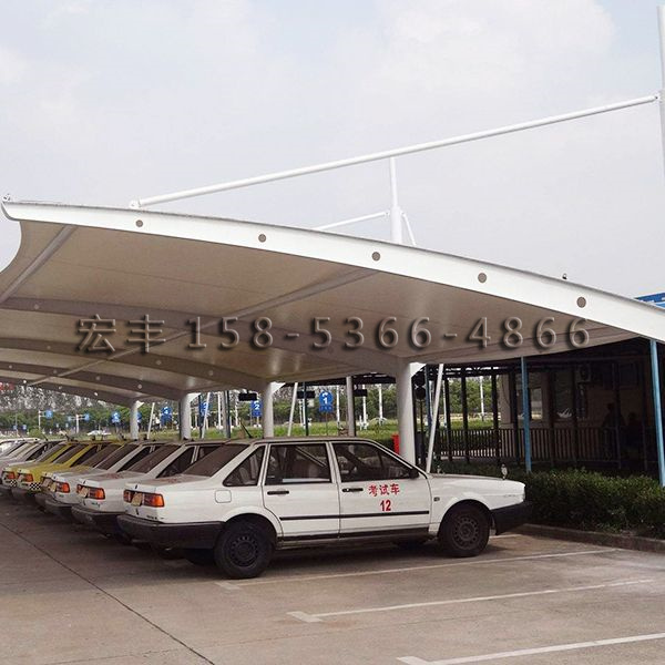膜結構汽車棚